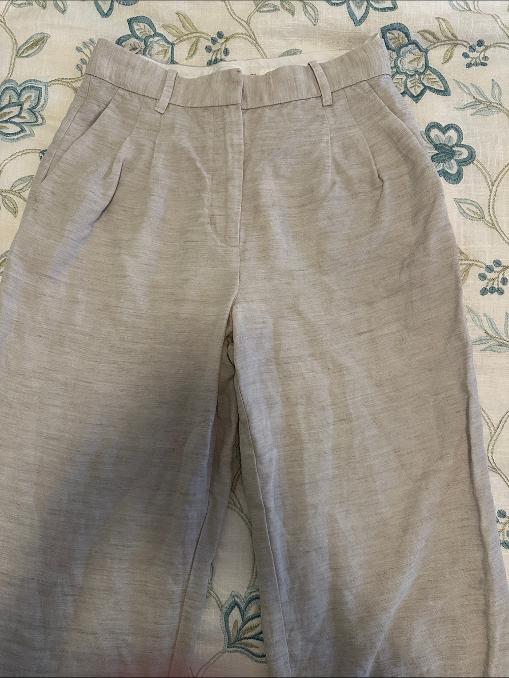 Aritzia effortless pant linen